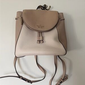 Kate Spade Light Pink Leather Backpack